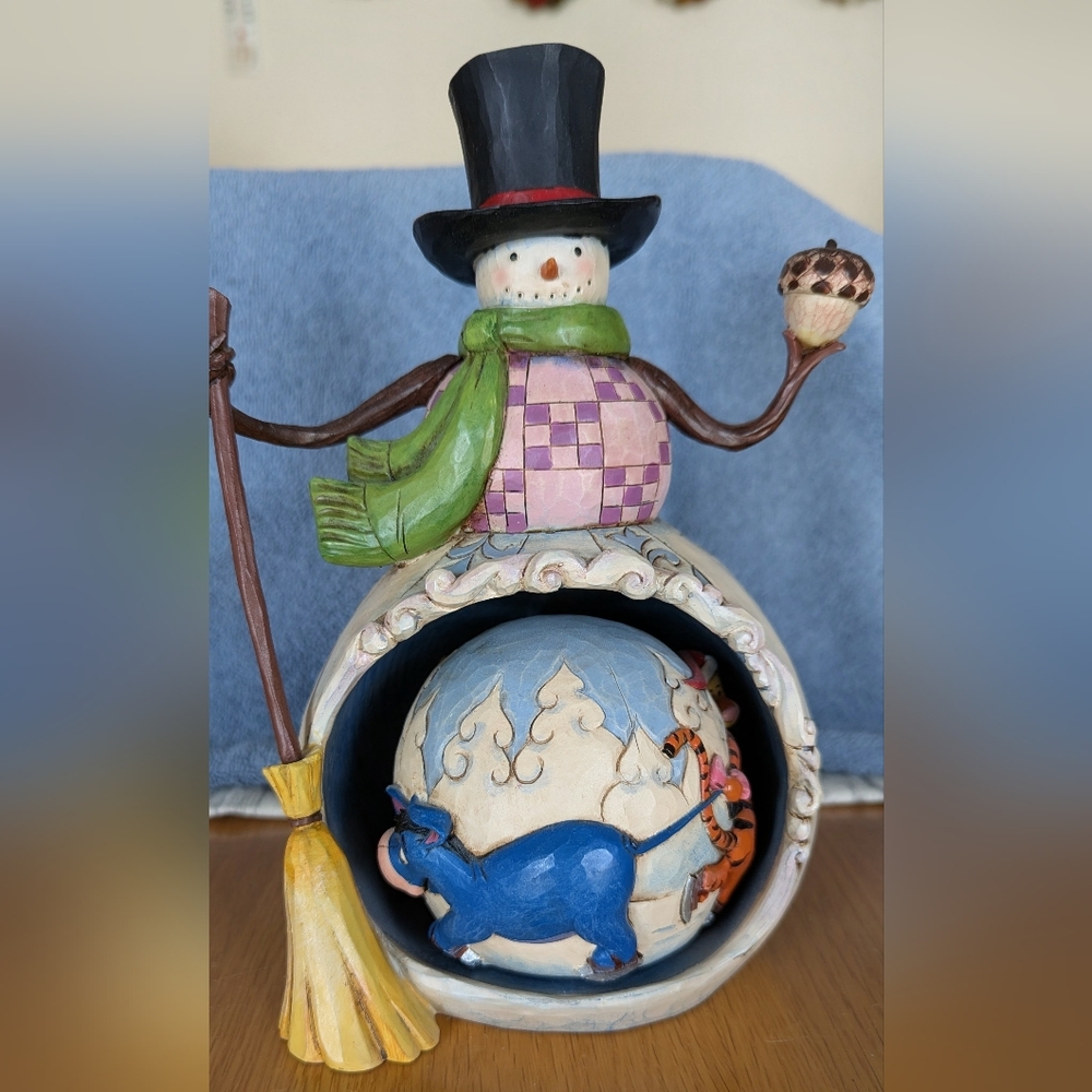 Disney Traditions Jim Shore Winter In The 100 Acre Wood Figurine